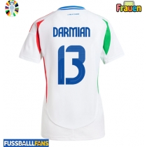 Italien Matteo Darmian #13 Auswärtstrikot Frauen EM 2024 Kurzarm
